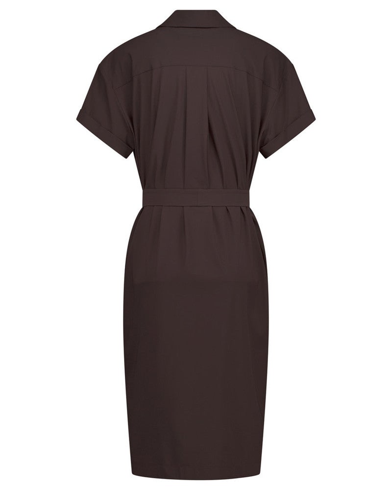 Louni blouse dress Bruin 1 Louni blouse dress Bruin 1