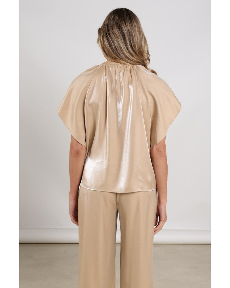 Taylor Top Shiny Zand Taylor Top Shiny Zand