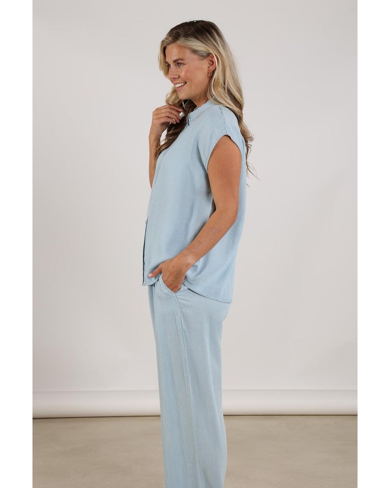 Sanne Top Licht Blauw Sanne Top Licht Blauw