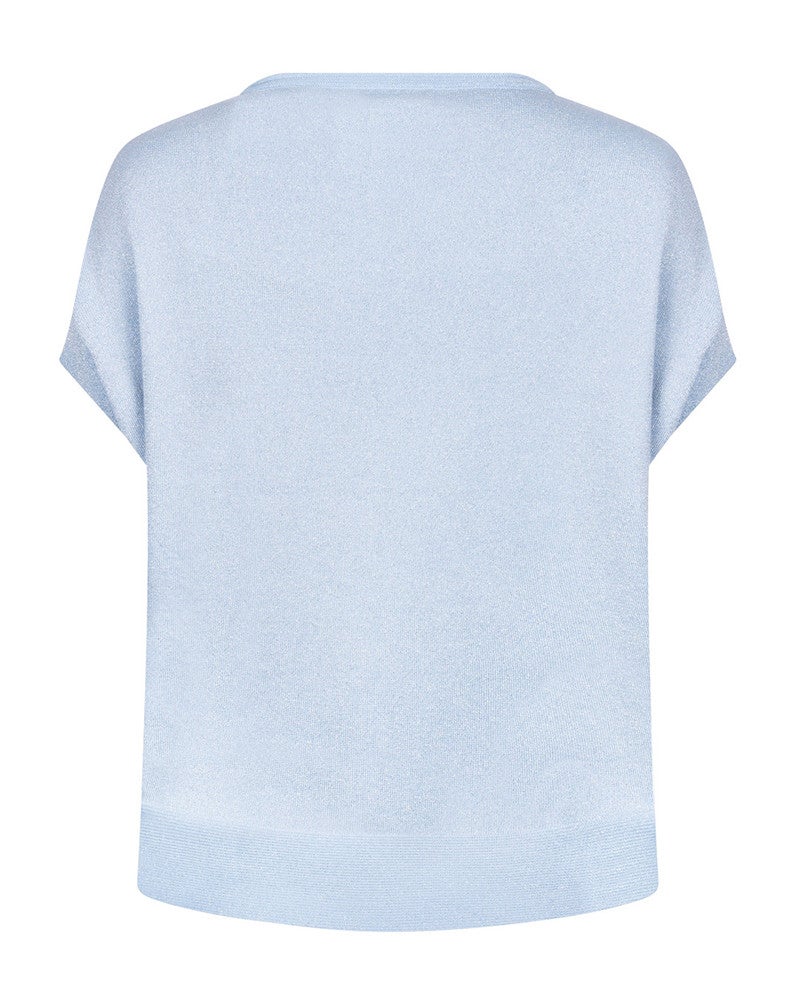 Wies Top Lurex Licht Blauw Wies Top Lurex Licht Blauw