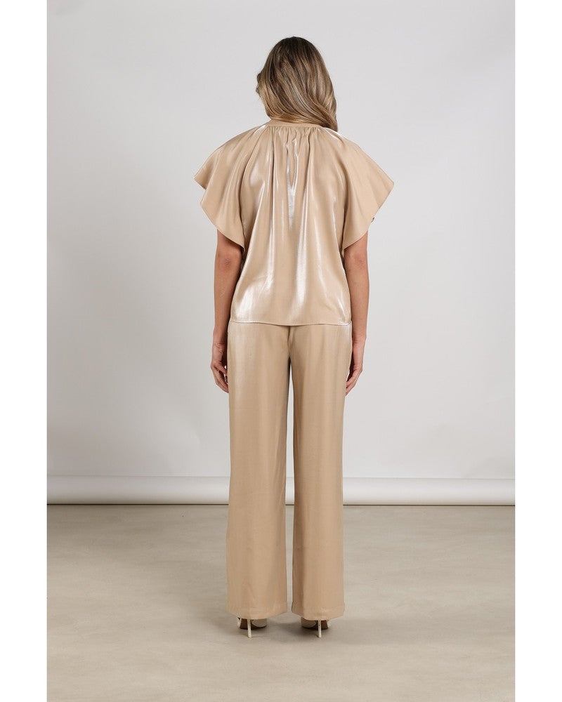 Rubi Pants Shiny Zand Rubi Pants Shiny Zand