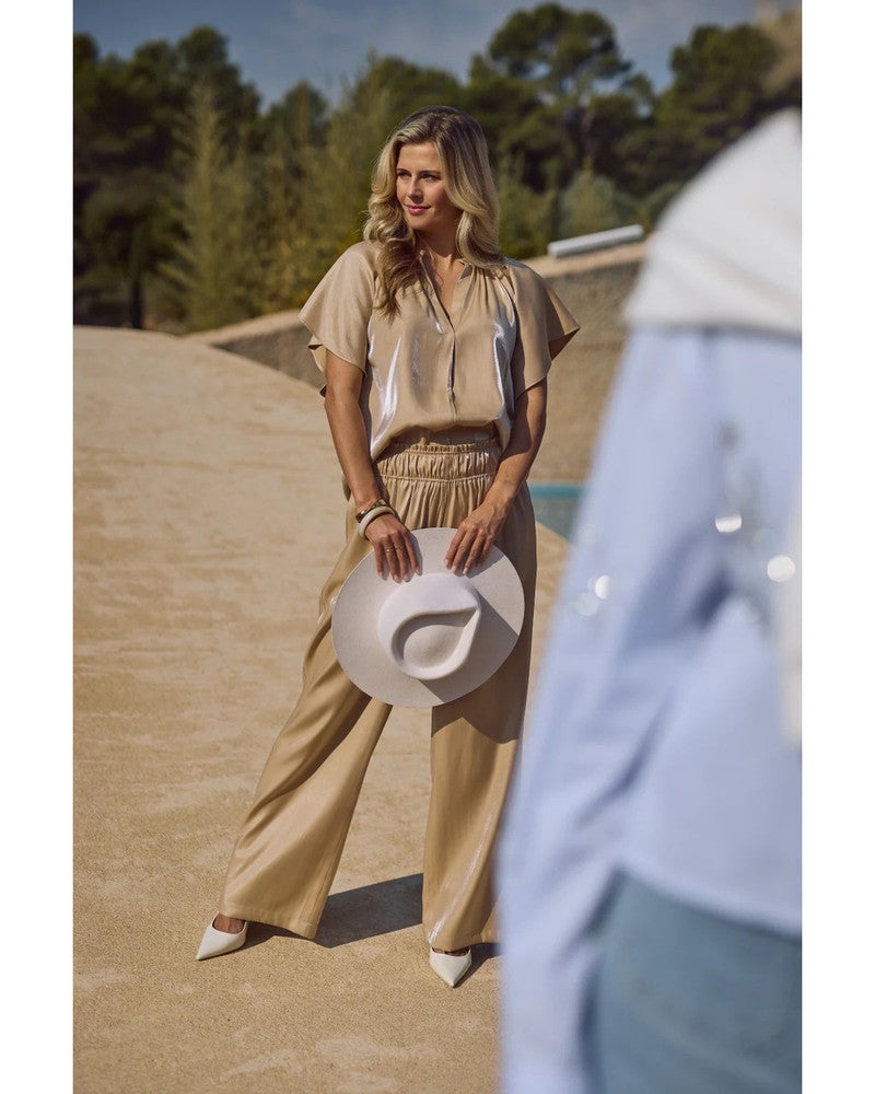 Rubi Pants Shiny Zand Rubi Pants Shiny Zand