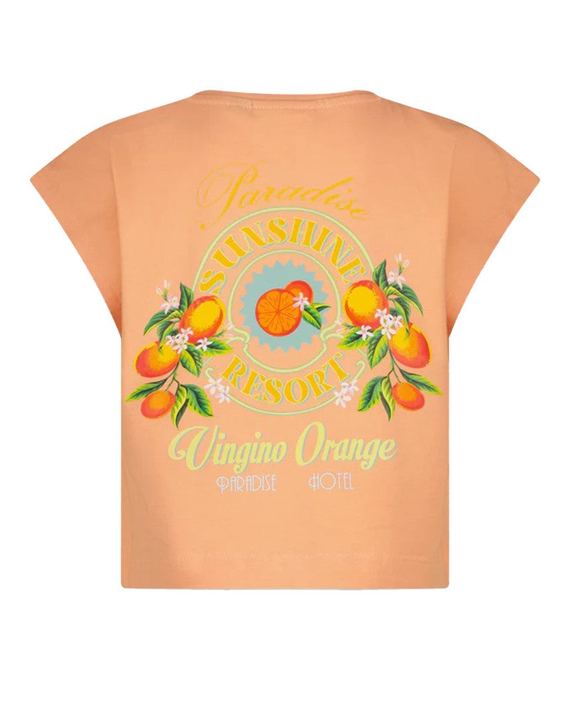 Helena T-shirt Oranje Helena T-shirt Oranje