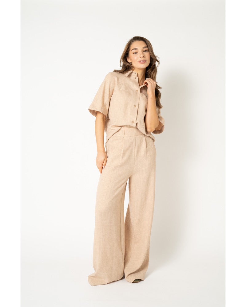 JILDAU TROUSER 26 Ecru JILDAU TROUSER 26 Ecru