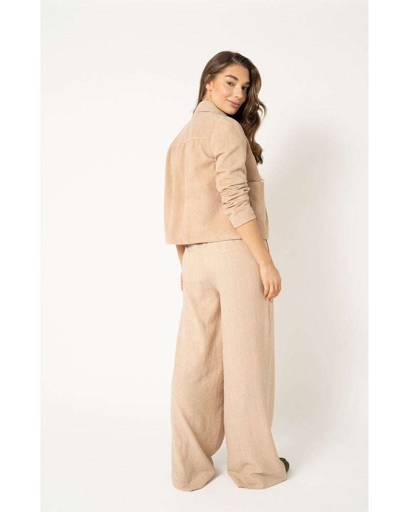 JILDAU TROUSER 26 Ecru JILDAU TROUSER 26 Ecru
