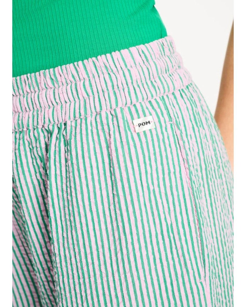 PANTS - Seersucker Green Pink Multi PANTS - Seersucker Green Pink Multi