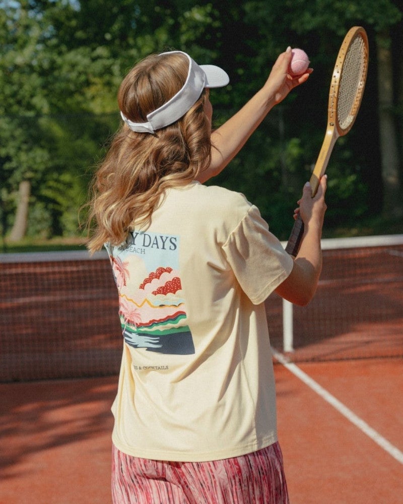 Yusmila T-shirt Geel Yusmila T-shirt Geel