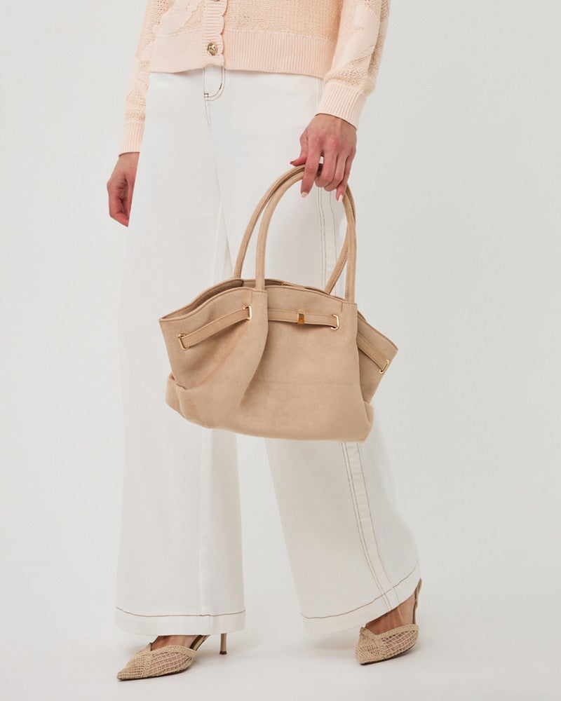 Bag suedine Camel Bag suedine Camel