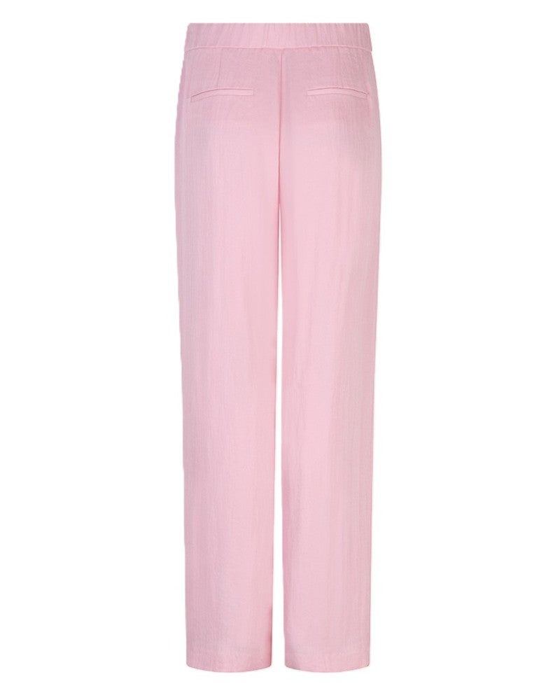 Trousers twill wide Roze Trousers twill wide Roze