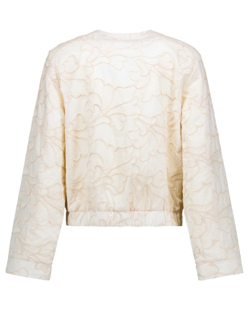 April embroidery jacket Ecru April embroidery jacket Ecru