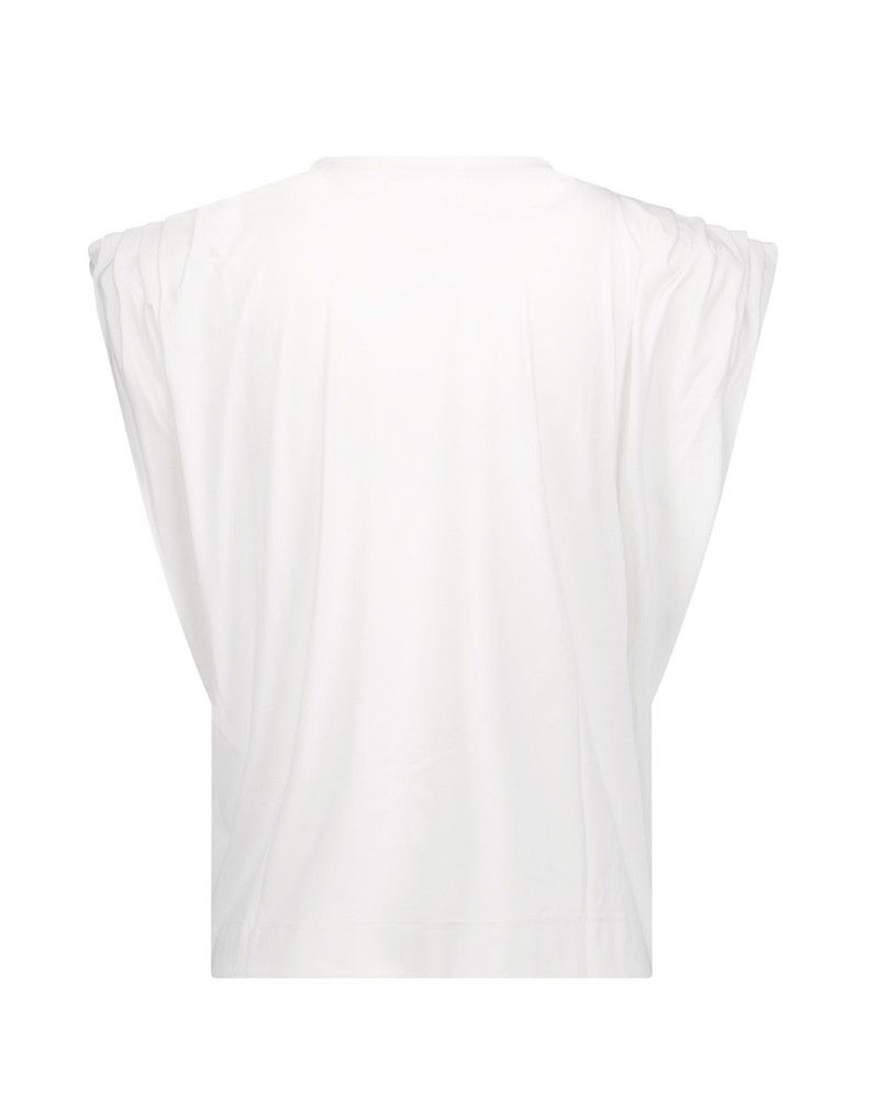 Leona top padded shoulders Off White Leona top padded shoulders Off White