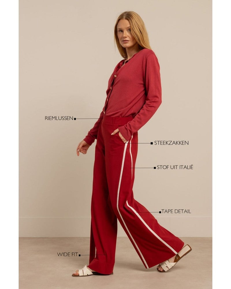 Levie trousers Rood Levie trousers Rood