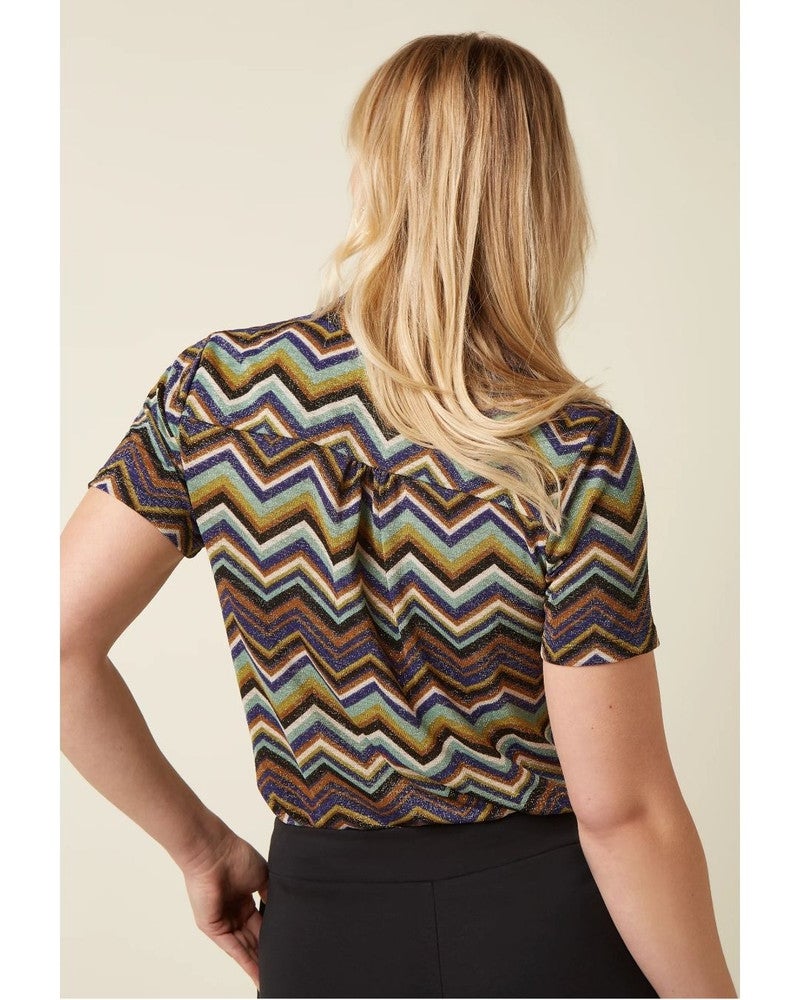 Maisie Blouse Shio Blauw Maisie Blouse Shio Blauw