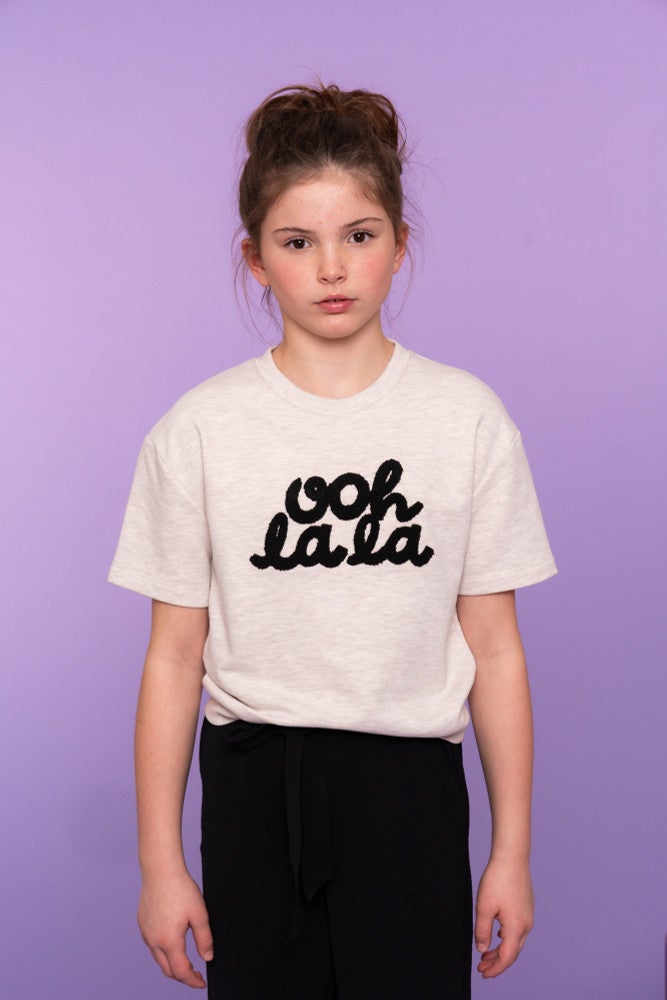 Sweater toweling ooh la la Beige Sweater toweling ooh la la Beige