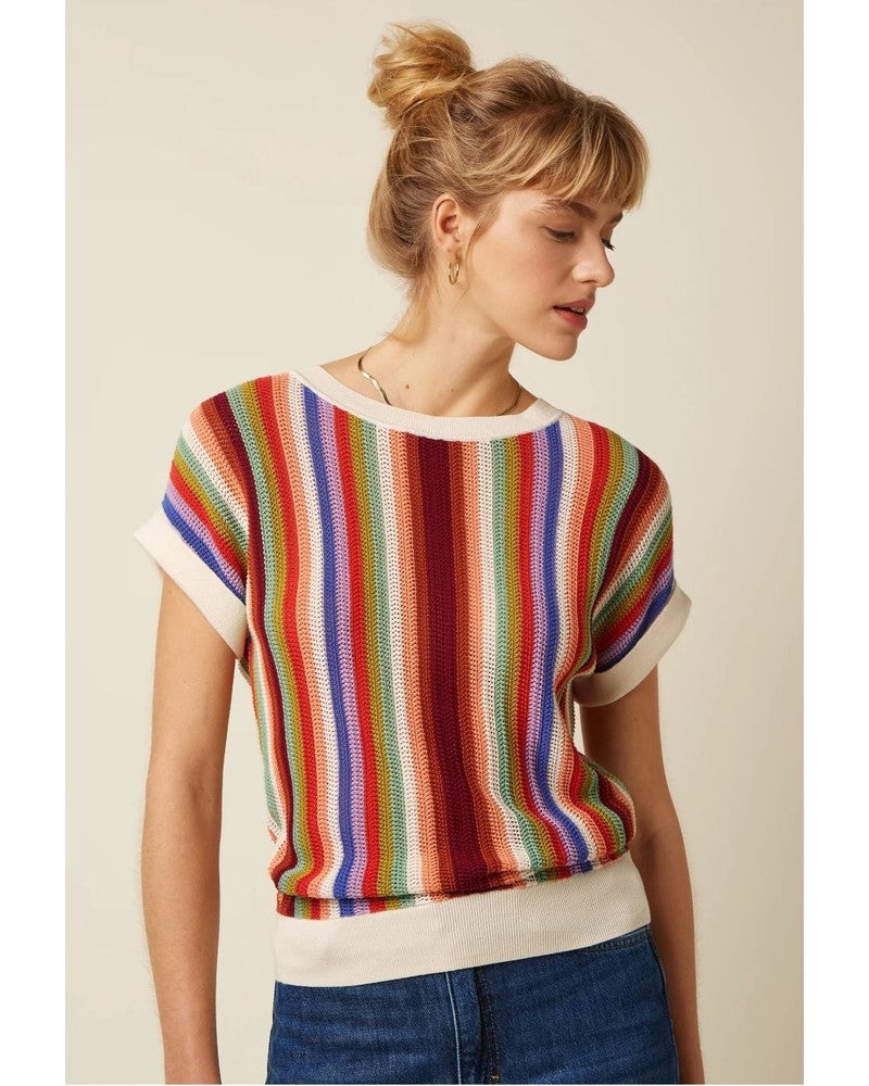 Boatneck Top Molo Multi Boatneck Top Molo Multi