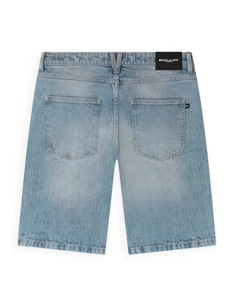 Junior The Kyle Loose Fit Short Blauw Junior The Kyle Loose Fit Short Blauw