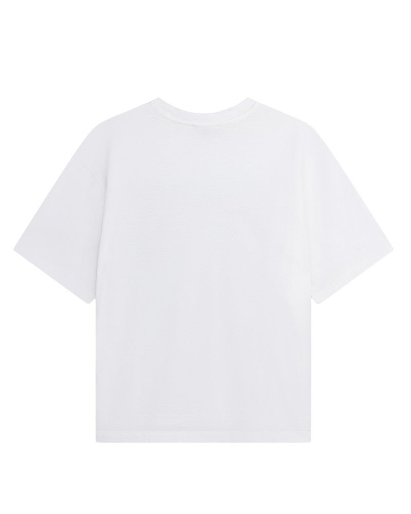 ladies knitted oversized men fit t-shirt LOUI Off White ladies knitted oversized men fit t-shirt LOUI Off White