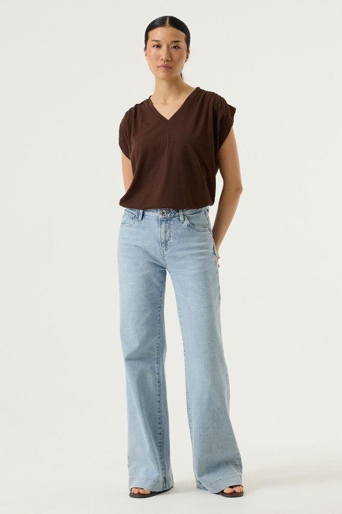 P260206 Ladies T-shirt Bruin 1 P260206 Ladies T-shirt Bruin 1