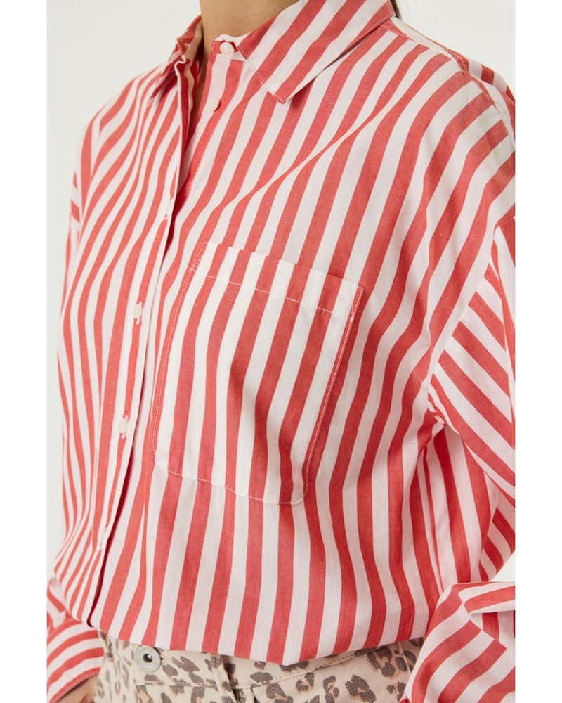 P260231 Ladies Shirt Off White P260231 Ladies Shirt Off White