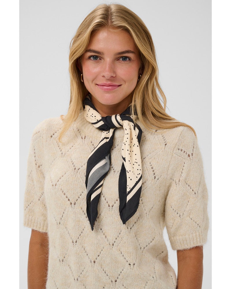 PriscillaSZ Scarf Ecru PriscillaSZ Scarf Ecru