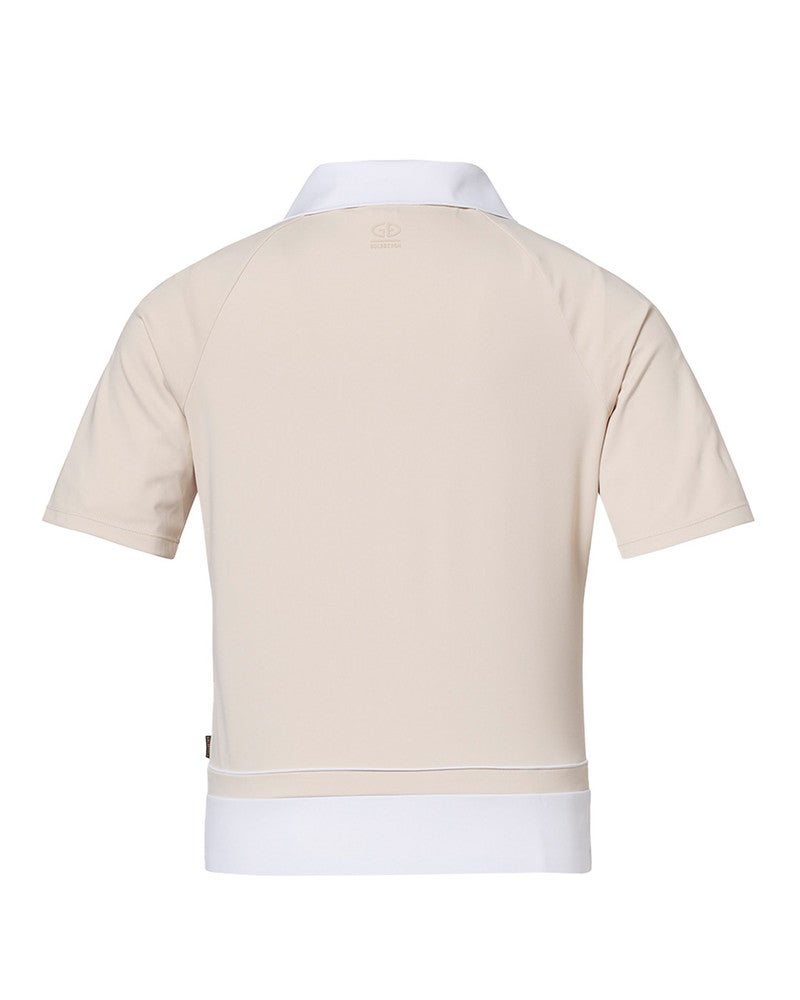 PICCOLA polo top Off White PICCOLA polo top Off White