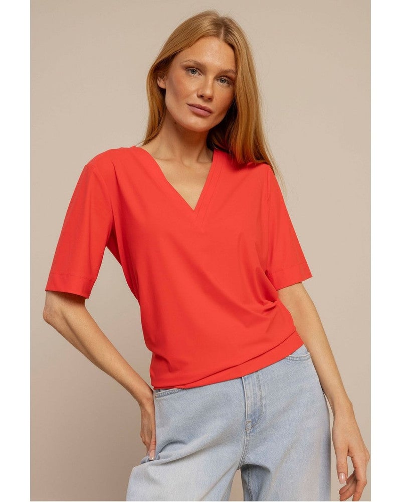 Inge travel tee Rood Inge travel tee Rood