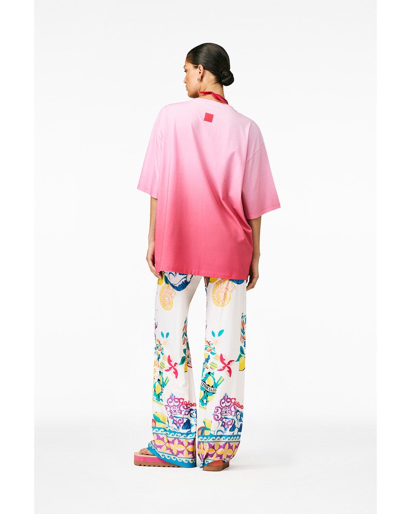 LOREDANA short sleeve top Roze LOREDANA short sleeve top Roze