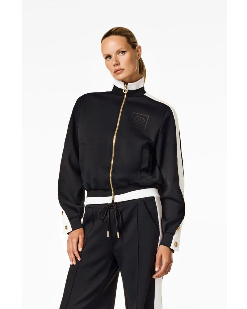 MONACO track jacket Zwart 1 MONACO track jacket Zwart 1