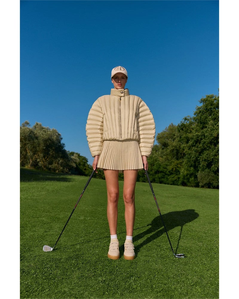 PLISSÉ skirt Off White PLISSÉ skirt Off White
