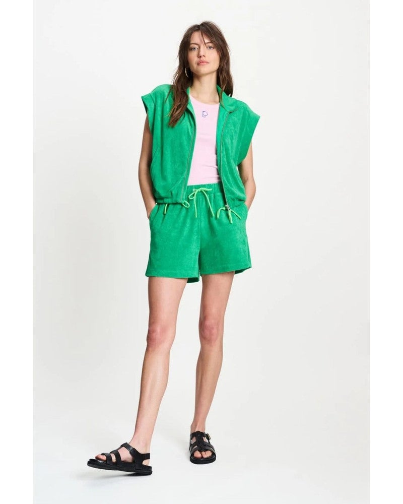 SHORTS - Terry Palm Green Groen SHORTS - Terry Palm Green Groen