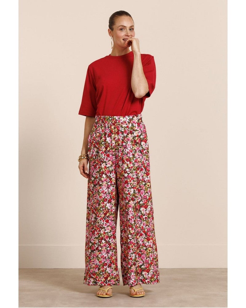 Fiore t-shirt Rood Fiore t-shirt Rood