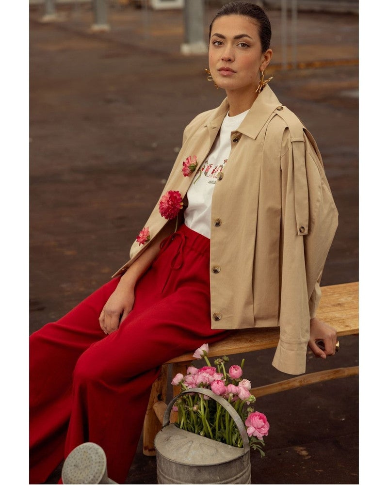 Atlas cotton jacket Beige Atlas cotton jacket Beige