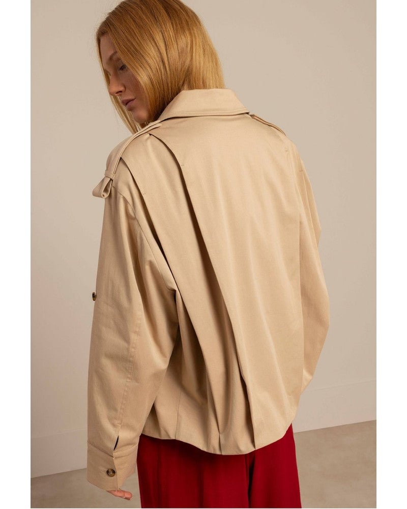 Atlas cotton jacket Beige Atlas cotton jacket Beige