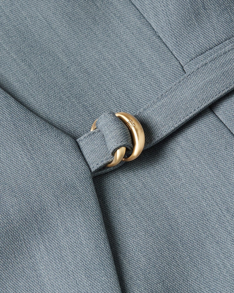 HENLEY overslagjurk Licht Blauw HENLEY overslagjurk Licht Blauw