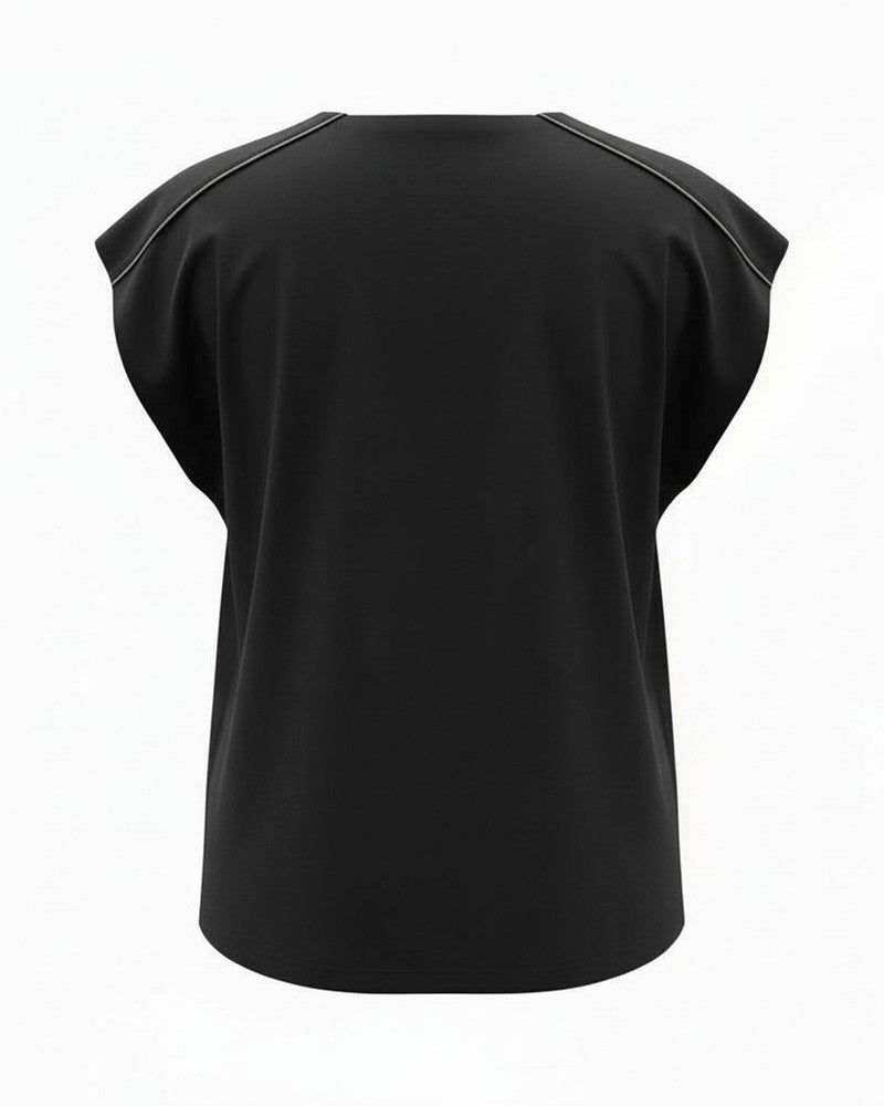 Shirt Cut-Out Black Zwart 1 Shirt Cut-Out Black Zwart 1