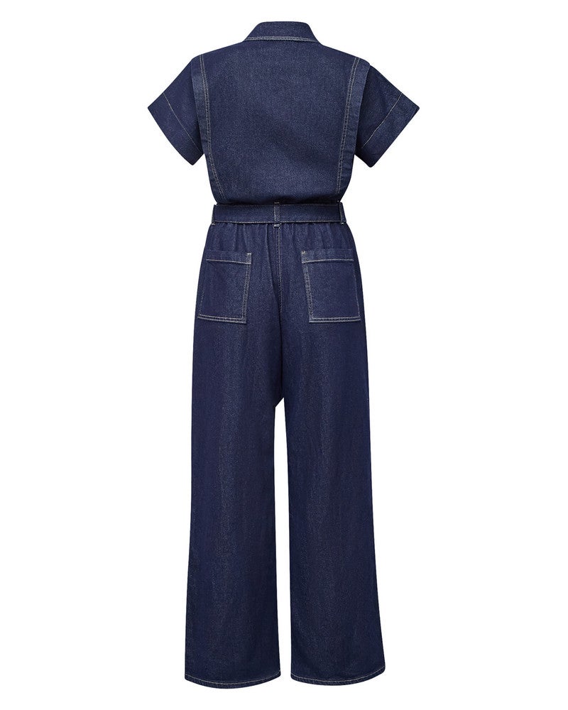 FEBA-JU1 Jumpsuit Blauw FEBA-JU1 Jumpsuit Blauw