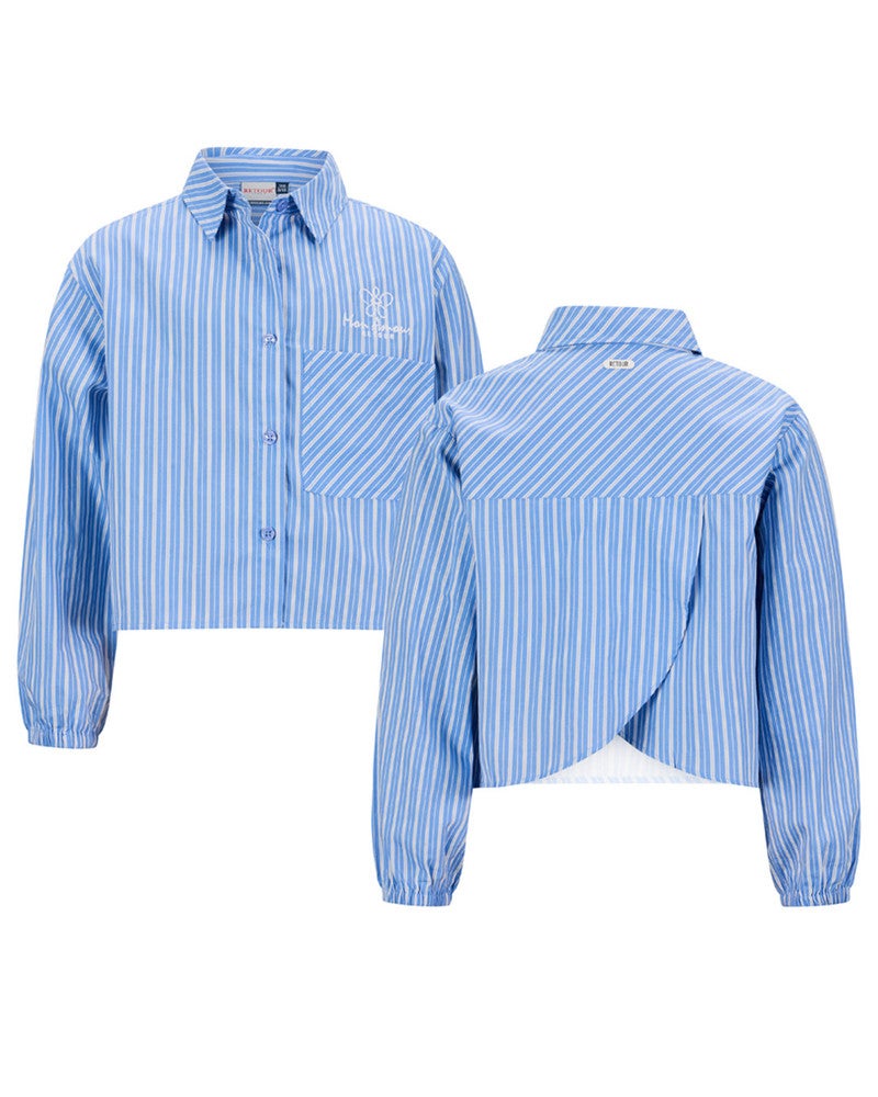 Gabrina Striped Blouse Blauw Gabrina Striped Blouse Blauw