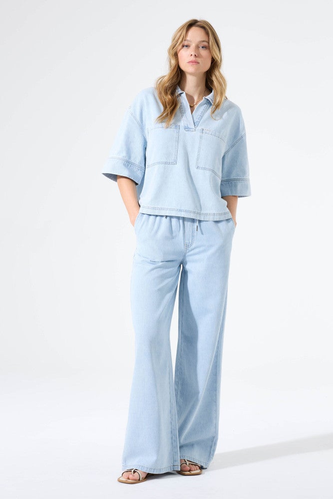 P260317 Ladies Pants Licht Blauw P260317 Ladies Pants Licht Blauw