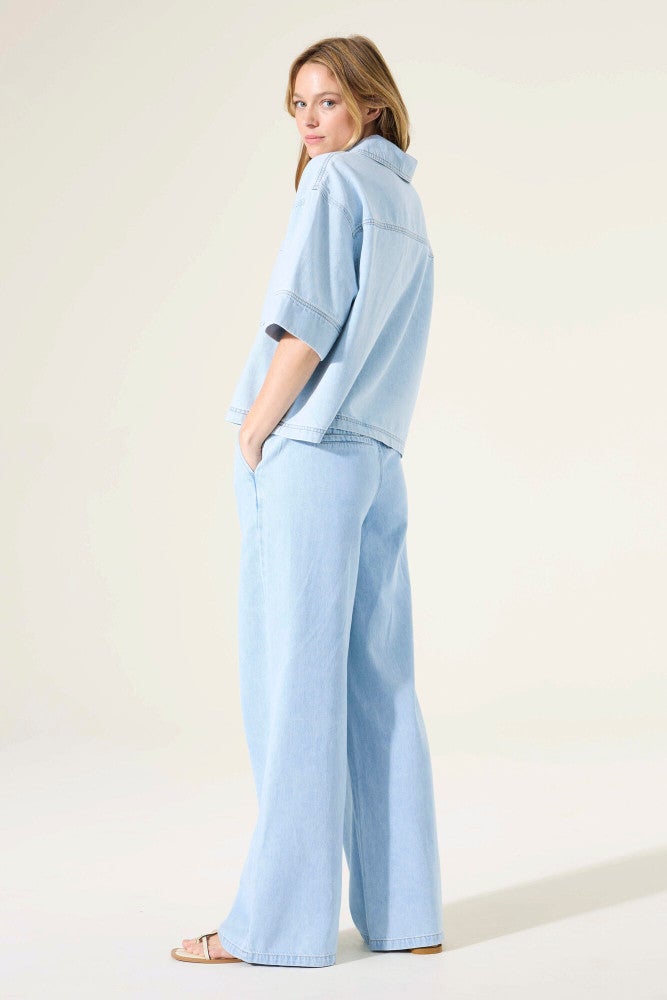 P260317 Ladies Pants Licht Blauw P260317 Ladies Pants Licht Blauw