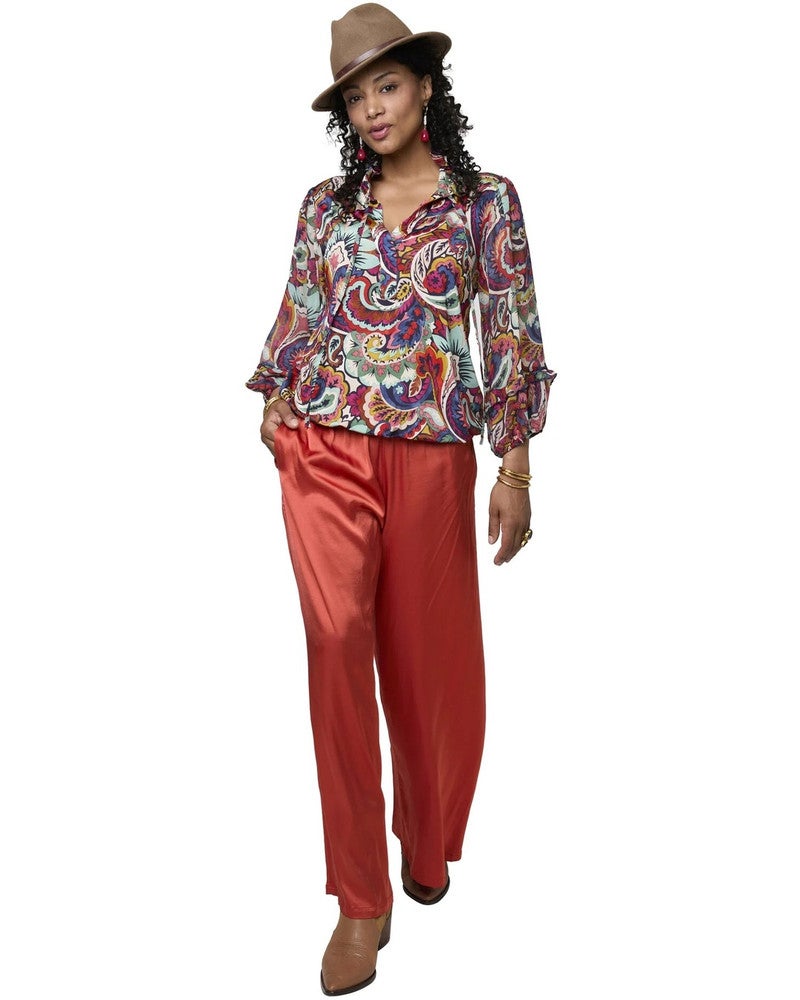 Rita Springfield Top Blauw Rita Springfield Top Blauw