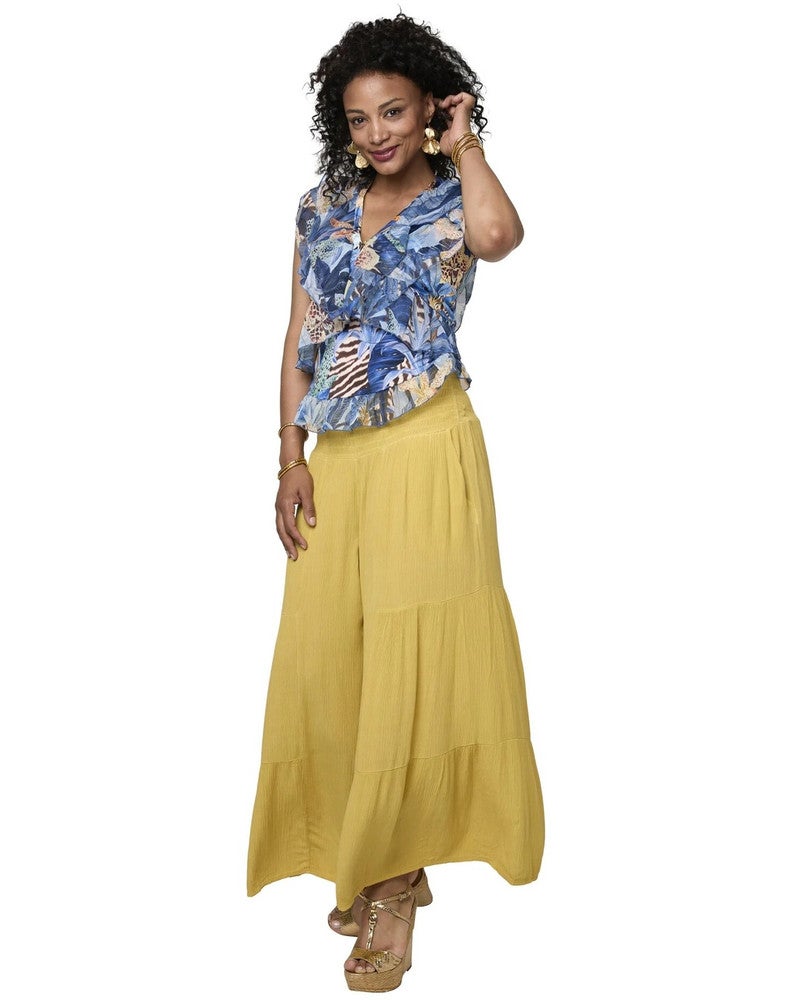 Ulla Blue Iris Top Blauw Ulla Blue Iris Top Blauw