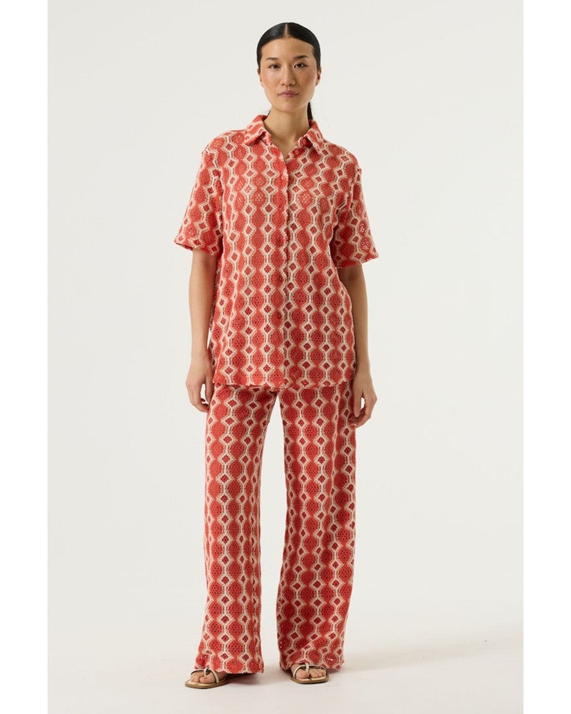 P260316 Ladies Pants Rood P260316 Ladies Pants Rood
