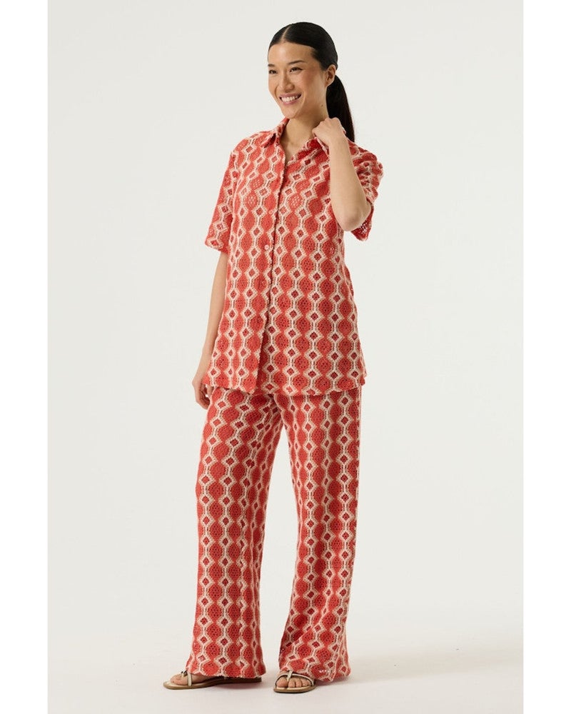 P260316 Ladies Pants Rood P260316 Ladies Pants Rood