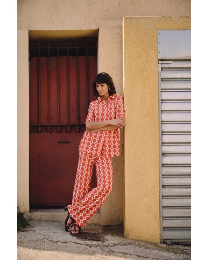 P260316 Ladies Pants Rood P260316 Ladies Pants Rood