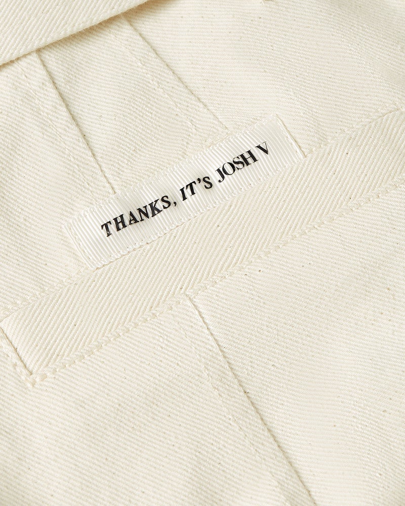 KIAN high waisted balloon fit broek Ecru KIAN high waisted balloon fit broek Ecru