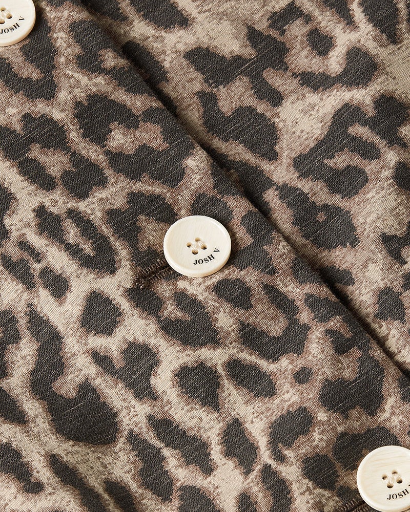 NADINE bomber jacket met leopard print Bruin 1 NADINE bomber jacket met leopard print Bruin 1