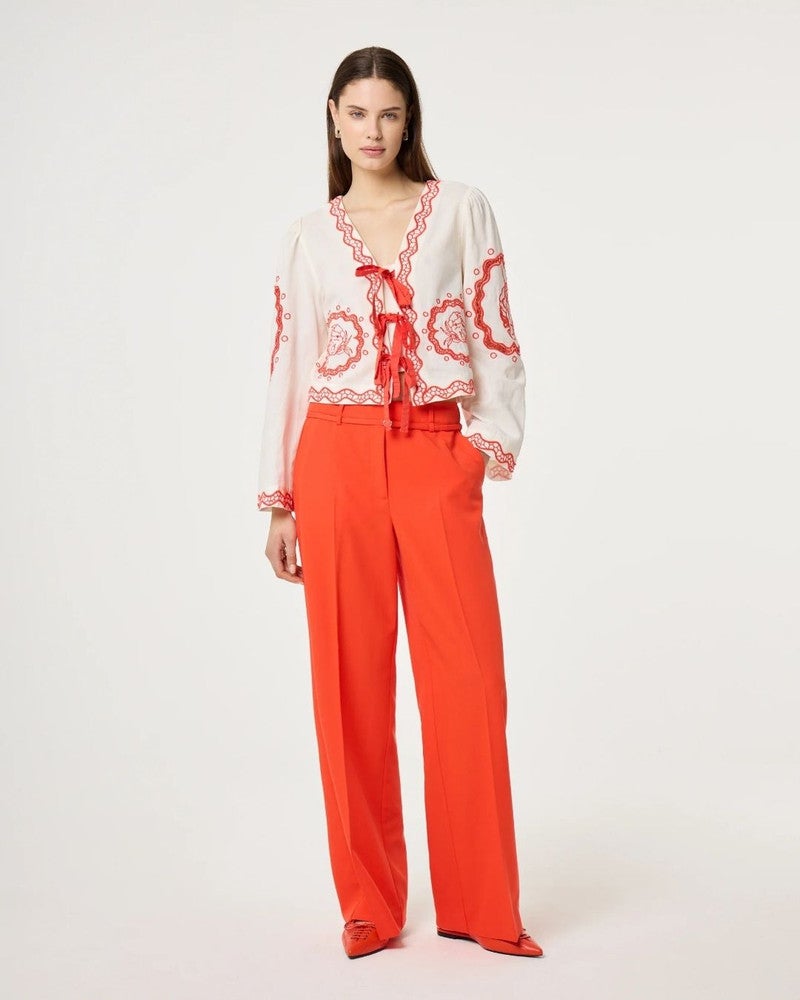 Serviette Blouse Wit 1 Serviette Blouse Wit 1