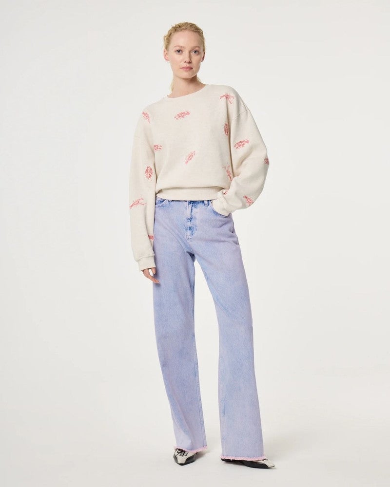 Terry Sweater Off White Terry Sweater Off White