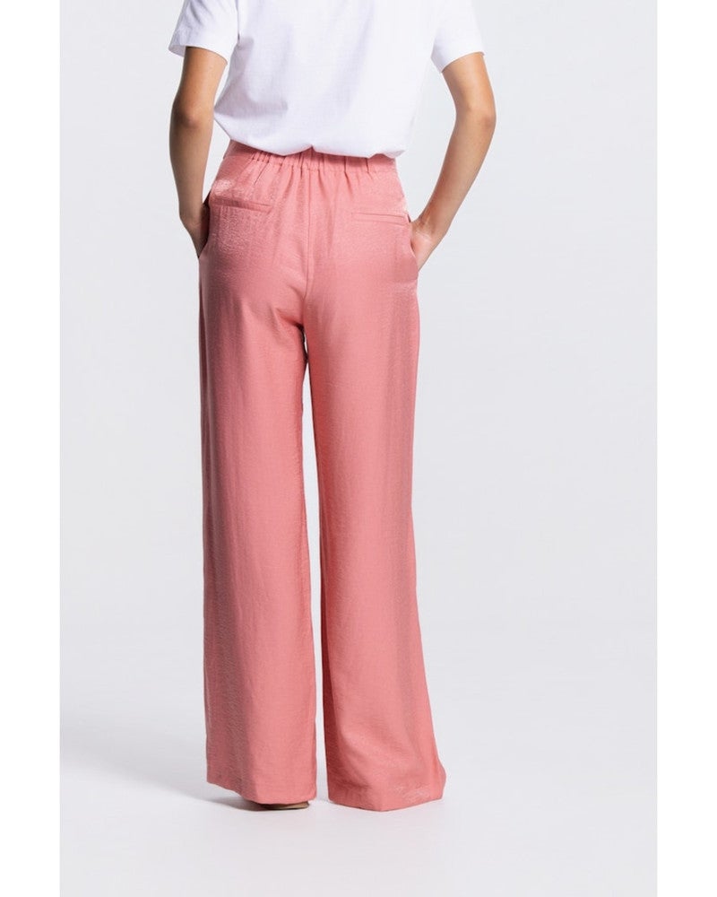 ORELIE BROEK WS 420 long wide without wasitband elastic at back Roze ORELIE BROEK WS 420 long wide without wasitband elastic at back Roze