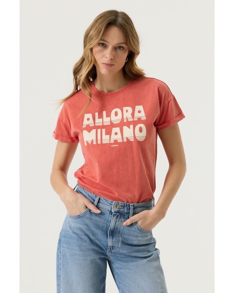 P260215 Ladies T-shirt Oranje P260215 Ladies T-shirt Oranje